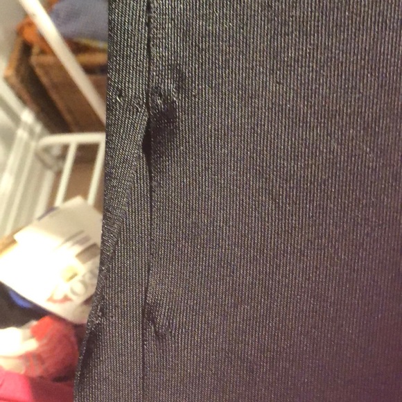 ✨Last chance -donating this week✨3/$30 |Black Karen Millen top w lace-up sleeves - Picture 4 of 4